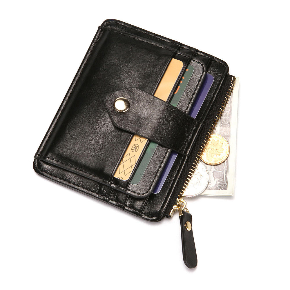 Wholesale travel wallet document card passport holder leather wallet men black wallet leather men passport holder