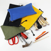 Tool Pouch Zipper Bag Utility Bags Heavy Duty Metal Zippers Pouches Small Canvas Zippered Tool Bags Wholesale