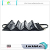 Fashion roll travel toiletries bag for women foldable hanging cosmetic bag
