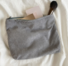Designer Corduroy Cosmetic Pouch Custom Label Travel Cosmetic Bag Makeup Organizer Corduroy Corduroy Cosmetic Bag