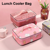 2022 New Flat Easy To Carry Bag Waterproof Multi-Functional Thermal Insulation Student Portable Lunch Cooler Bag