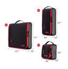 3 Sizes Portable 6 Sets Packing Cubes Travel Luggage Organizer for Carry-on Accessories