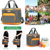Large Capacity Lunch Box Insulated Bag Picnic Soft Cooler Tote For Men Women