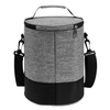 Fashion Cylindrical Insulation Cooler Bag Portable Aluminium Foil Wine Bottle Beer Can Thermal Bag