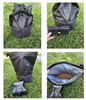 Portable Food Carrier Bag Snack Storage Container Foldable Dog Food Travel Bag with Collapsable Bowls