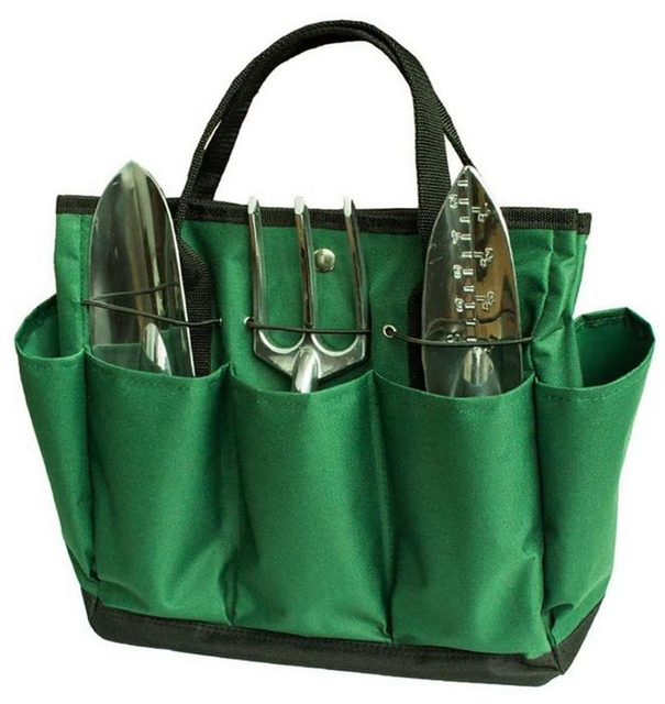 Multifunctional Durable Custom Logo Outdoor Organizer Carrier Tote Bag Garden Tools Bag with Pockets