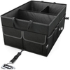 Portable Foldable Auto Cargo Organizer Bag 1680D Multi-function Collapsible Car Trunk Organizer