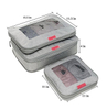 3 Sets Compression Packing Cubes Luggage Organizers for Travel W/Double Zipper