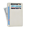 slim minimalist front pocket RFID pu leather wallets for men women