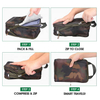 Compression 7pcs Suitcase Luggage Pouch Storage Accessories Bag Collapsible Travel Luggage Organizer Packing Cubes Set