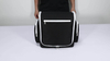 Black Luxury Cosmetic Bag Custom Logo Travel Makeup Bags Men Cosmetic Skincare Cases