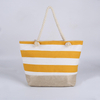 Custom Logo Lady Handle Tote Beach Bag Large Capacity Women Shopping Bag Canvas Tote Bag
