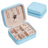 Customized PU Leather Jewelry Box Girl Gift Trinket Organizer Box Jewelry Travel Storage Jewelry Storage Box