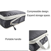 3 Sets Travel Compression Packing Cubes Waterproof Expandable Packing Organizer For Luggage