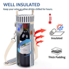Wholesale Insulated Padded Single Wine Cooler Bags Portable Wine Tote Carrier for Travel outdoor