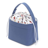Waterproof Drawstring Tote Bag for Work Office Picnic Insulated Grocery Shopping Bag For Women Thermal Luxury Lunch Bag