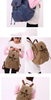 High Quality Women Canvas Backpack Drawstring School Bag Factory Price