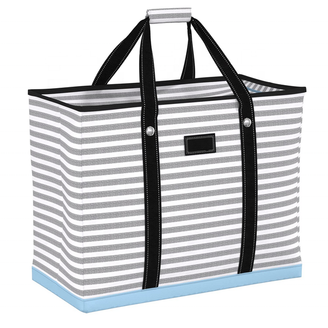 Extra Large Reusable Outdoor Utility Women Shopping Max Capacity 50L Supermarket Grocery Laundry Tote Shopping Bag