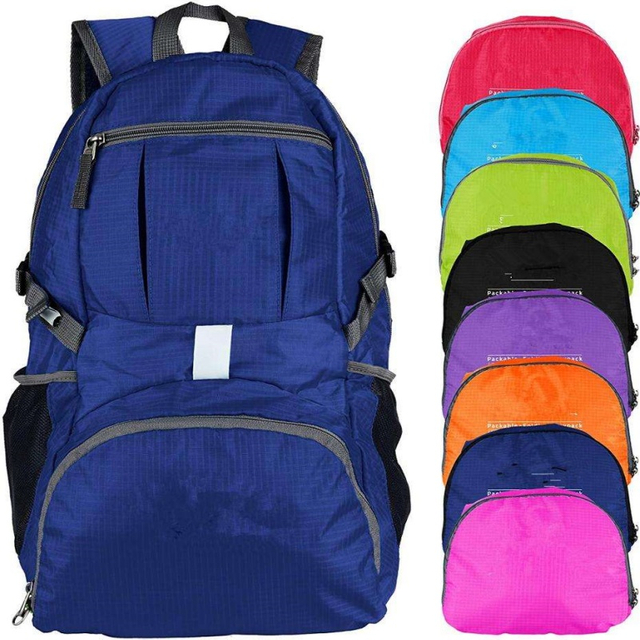 30-35L Packable Foldable Backpack Lightweight Durable Waterproof Daypack Ideal for Hiking