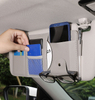 Auto Interior Car Accessories Pocket Organizers Credit Cards Wallets Registration Document Holder PU Car Sun Visor Organizer