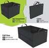 Expandable Large Capacity Sturdy Cargo Trunk Organizer Bag Collapsible Non-slip Car Boot Organizer Car Storage Bag