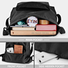 2022 Hot Sale Water Resistant Black Drawstring Sports Bag Backpack with Side Pocket String Travel Sports Gym Bag