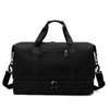 Gym Duffel Bags with Shoe Compartment Heavy Duty Zipper Weekender Overnight Sports Travel Duffle Bag