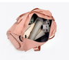 Designer Waterproof High Quality Customizable Sling Sport Gym Travel Bags Wholesale Duffle Tote Bag Shoe Compartment