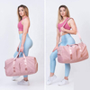 Packable Carry-on Fitness Workout Sports Travel Adjustable Strap Women Duffel Bag Tote Duffel Bags Waterproof Gym