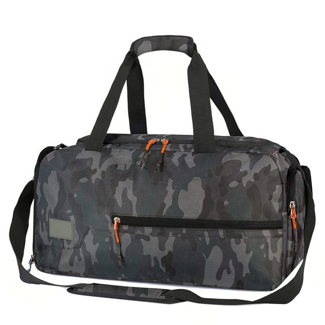 Camouflage New Fashion High Quality Men Overnight Travel Tote Duffel Bag Sports Outdoor Weekender Bag Custom