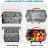 custom leakproof cooler bags portable reusable lunch insulated bag for men women work school
