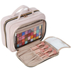 Large Capacity Multi-pockets Makeup Travel Makeup Brush Cosmetic Bags Portable Hanging Toiletry Bag