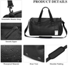 Luxury Women Waterproof Carry On Tote Gym Bag Sports Duffel Bags Business Workout Travel Shoes Compartment Duffle Bag Men