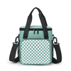 Korean Version Outdoor Waterproof Chessboard Thermal Lunch Bag Cooler Bags