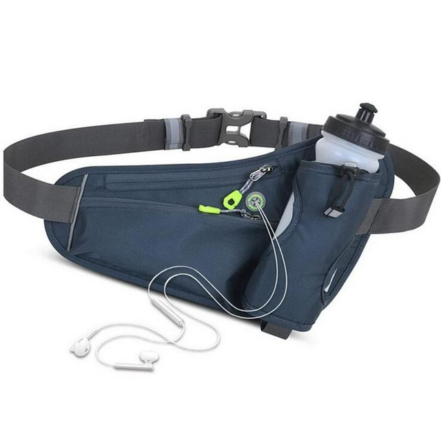 Customized Logo Waterproof Travel Sport Belt Bag Bum Fanny Pack Waist Bag Running Phone Water Bottle for Runners