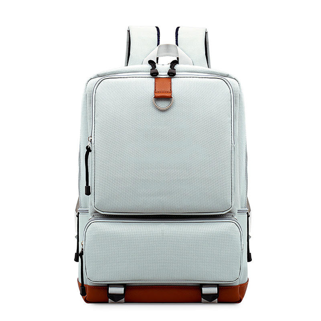 New Fashion High Quality Custom Promotional Oxford Mesh Student School Backpack Laptop Compartment Backpack