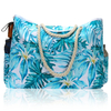PEVA Breathable Single Shoulder Tote Bag With Large Capacity And Stylish Printed Beach Travel Bag