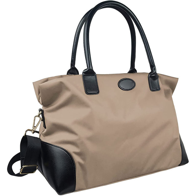 Woman Fashion Travel Sports Bag Duffel Custom Logo Designer Weekend Bag Duffle with Trolley Sleeve for Travel