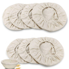 Custom Round Bread Proofing Basket Cloth Liner Natural Rattan Baking Basket Bowl Cover For Home Baking