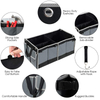 Heavy Duty Collapsible Storage Non Slip Bottom Securing Straps Cool Trunk Caddy Car Boot Organizer Cargo Bags