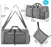 Travel Luggage Bags On Sale Foldable Weekender Bag with Shoes Compartment for Men Women Water-proof & Tear Resistant