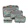 Custom 4 Set Packing Cubes Travel Accessories Suitcase Organizers, Clothes Compression And Storage Bags Women