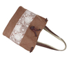 Amazon\'s Hot Sales Canvas Handbag Women Shoulder Strap Drawstring Bag With Printed Shopping Bag