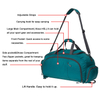 Travel duffle bag backpack travel luggage gym sports bag shoe compartment