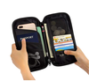 Passport Holder Document Family Organizer RFID Passport Bag Waterproof Passport Travel Wallet with Removable