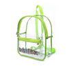 Clear Small Backpack Bag Transparent Daypack Waterproof See Through Bookbag Clear Mini PVC Backpacks for Kids Girls