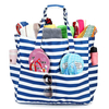Washable Multi Pockets Beach Tote Bag Utility Women Hand Bag For Gym Sport Shopping Travel
