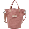 Wholesale shoulder crossbody cotton canvas bucket bag custom tote bag with inside pocket beige canvas bucket bag