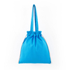 Multifunctional beach shoes bag gift bag 12oz natural blue canvas cotton tote bag drawstring drawstring for shopping