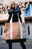 Custom Washable Women Travel Shoulder Hand Bags Reusable Kraft Paper Waterproof Work Tote Bag Grocery Shopping Bag